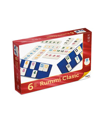 Rummi Clásic 6 Jugadores - Juego de Mesa Familiar