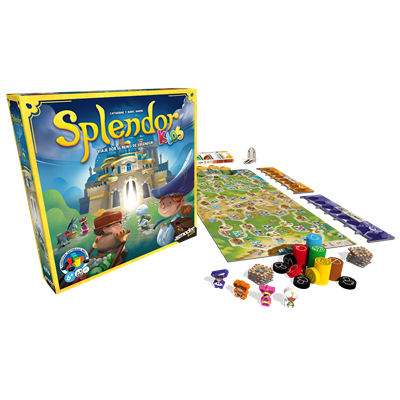 Splendor Kids - Juego de Mesa de Estrategia para Niños