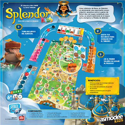 Splendor Kids - Juego de Mesa de Estrategia para Niños