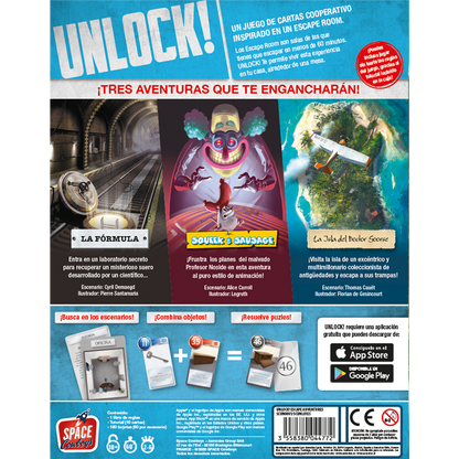 Unlock! Escape Adventures - Juego de Escape Room Cooperativo