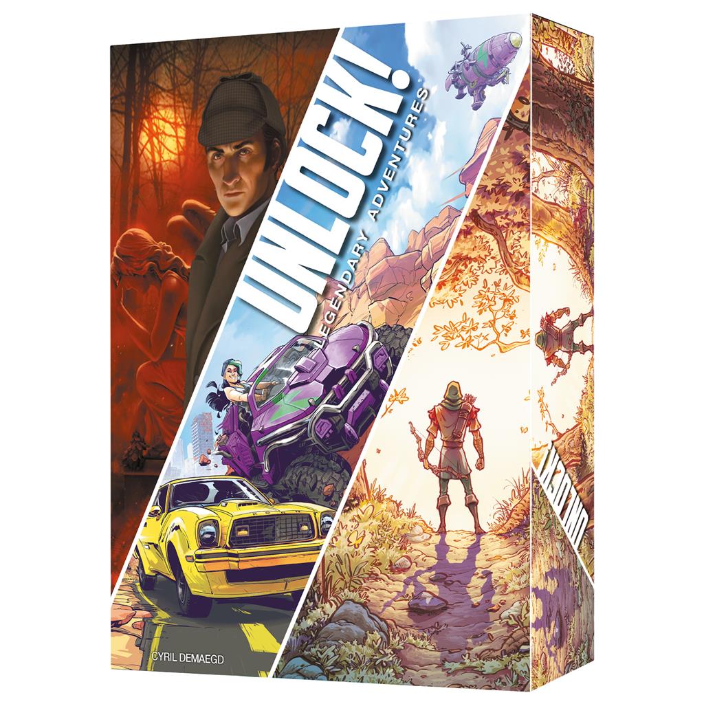 Unlock! Legendary Adventures - Juego de Escape Room Cooperativo