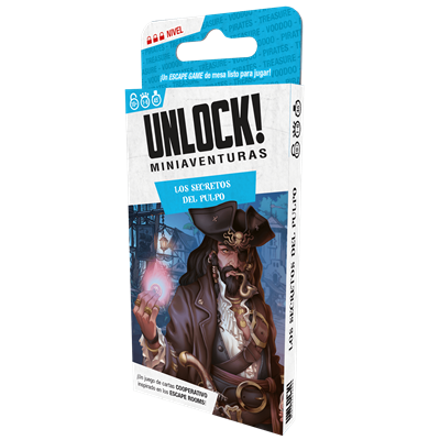 Unlock! Mini Los secretos del pulpo - Juego de Escape de Cartas