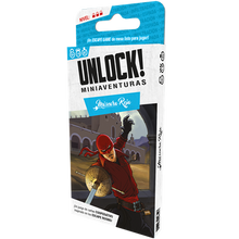Unlock! Mini Máscara Roja - Juego de Escape de Cartas