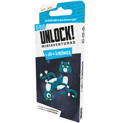 Unlock! Mini El gato de Schrödinger - Juego de Escape de Cartas