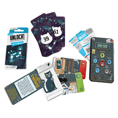Unlock! Mini El gato de Schrödinger - Juego de Escape de Cartas
