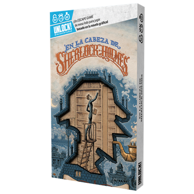 Unlock! Mini En la cabeza de Sherlock Holmes - Juego de Escape de Cartas