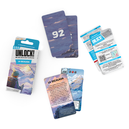 Unlock! Mini La escalada - Juego de Escape de Cartas