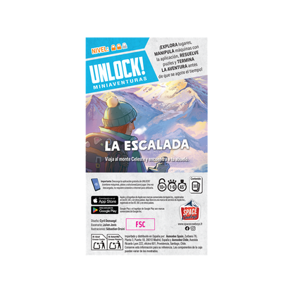 Unlock! Mini La escalada - Juego de Escape de Cartas