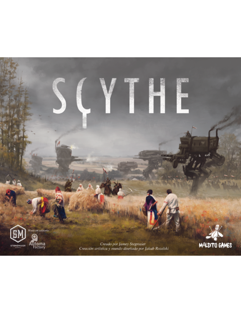 Scythe (Castellano) - Juego de Mesa de Estrategia con Miniaturas