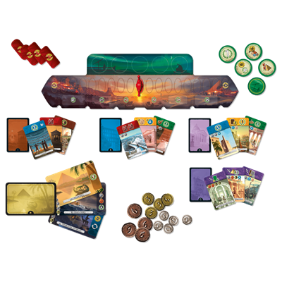 7 Wonders: Duel - Juego de Mesa Estratégico para 2 Jugadores