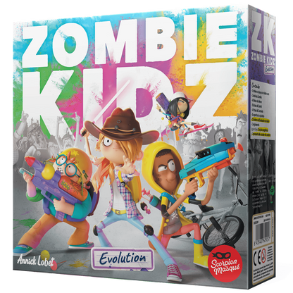Zombie Kidz Evolution - Juego de Mesa Cooperativo Legacy que Evoluciona | Defiende tu Escuela de Zombis