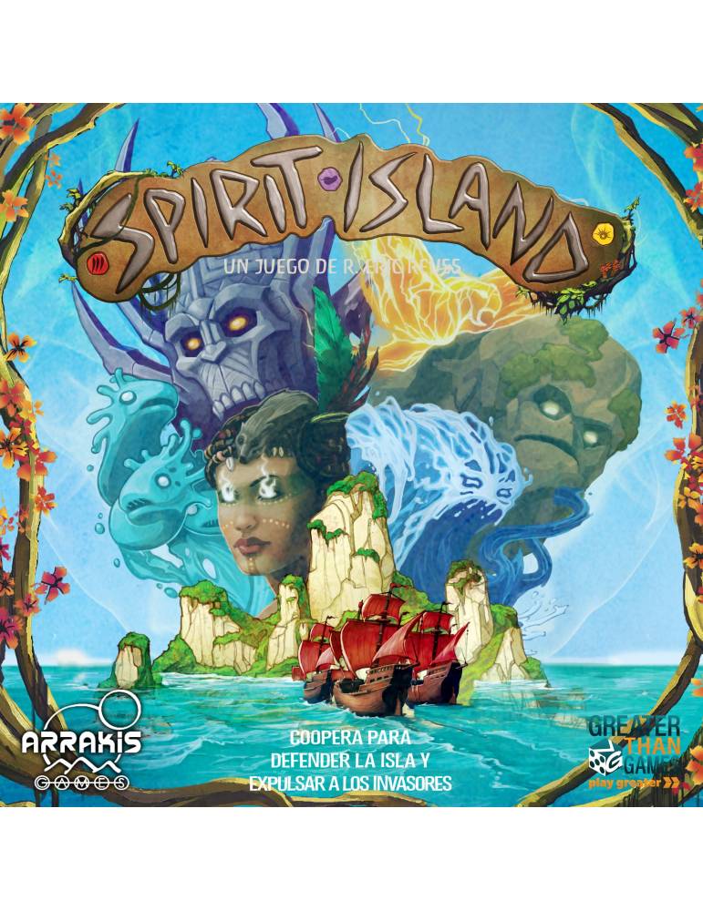Spirit Island (Castellano) - Juego de Mesa Cooperativo de Estrategia