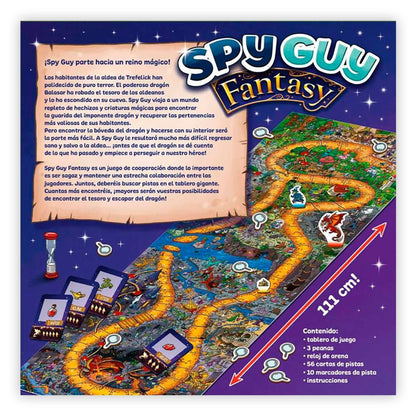 SPY GUY FANTASY - Juego de Mesa de Espionaje y Aventura