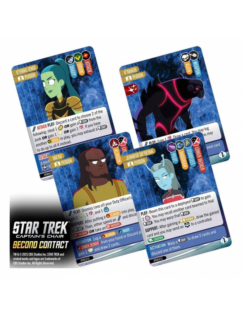 Star Trek: Captain's Chair: Second Contact Eng