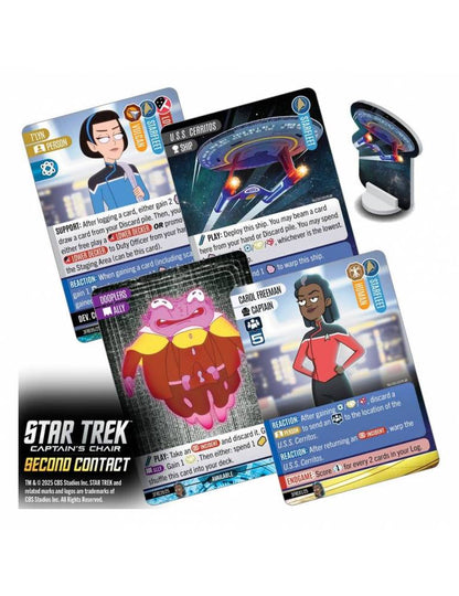 Star Trek: Captain's Chair: Second Contact Eng
