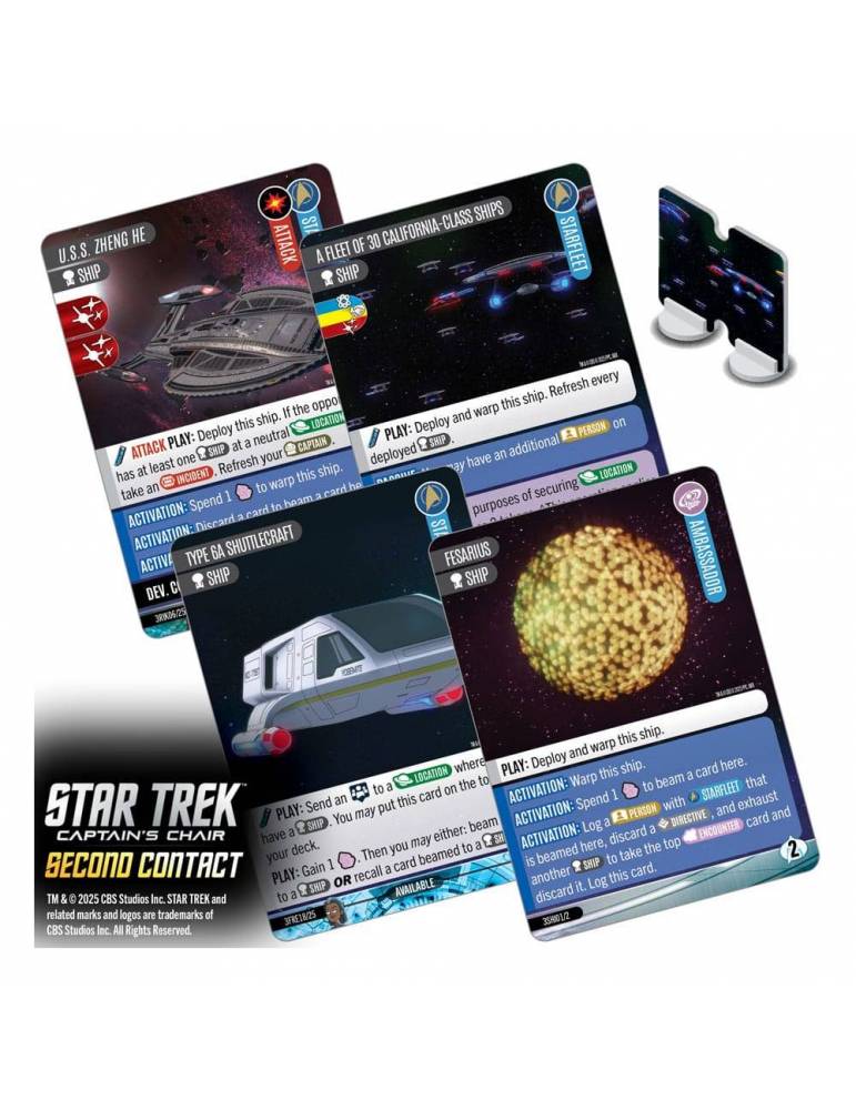 Star Trek: Captain's Chair: Second Contact Eng