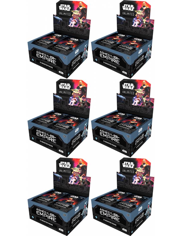 Star Wars Unlimited - Star Wars Unlimited: Ashes of the Empire case 6 booster pack