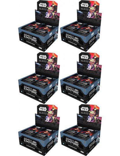Star Wars Unlimited - Star Wars Unlimited: Ashes of the Empire case 6 booster pack