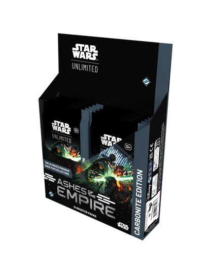 Star Wars Unlimited - Ashes of the Empire Carbonite Booster Display (12 Boosters)