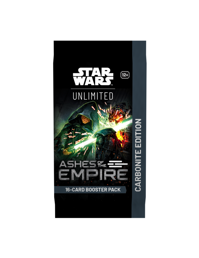 Star Wars Unlimited - Ashes of the Empire Carbonite Booster Display (12 Boosters)