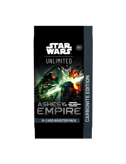 Star Wars Unlimited - Ashes of the Empire Carbonite Booster Display (12 Boosters)