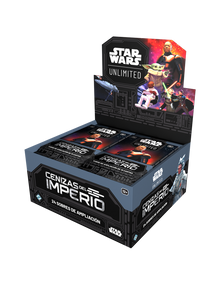 Star Wars Unlimited - Cenizas del Imperio Caja de 6 Expositores (144 Sobres)