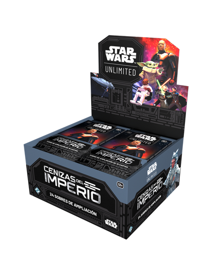 Star Wars Unlimited - Cenizas del Imperio - Expositor Sobres (24)