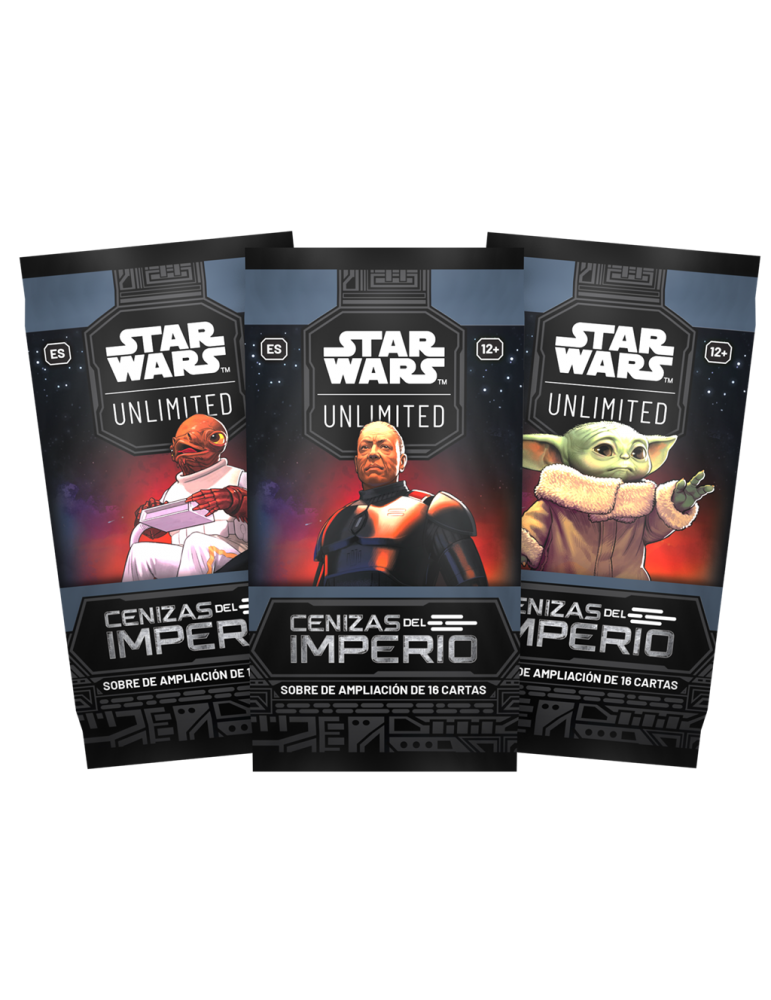Star Wars Unlimited - Cenizas del Imperio - Expositor Sobres (24)