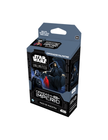 Star Wars Unlimited - Cenizas del Imperio Mazo de Muestra Emperador Palpatine