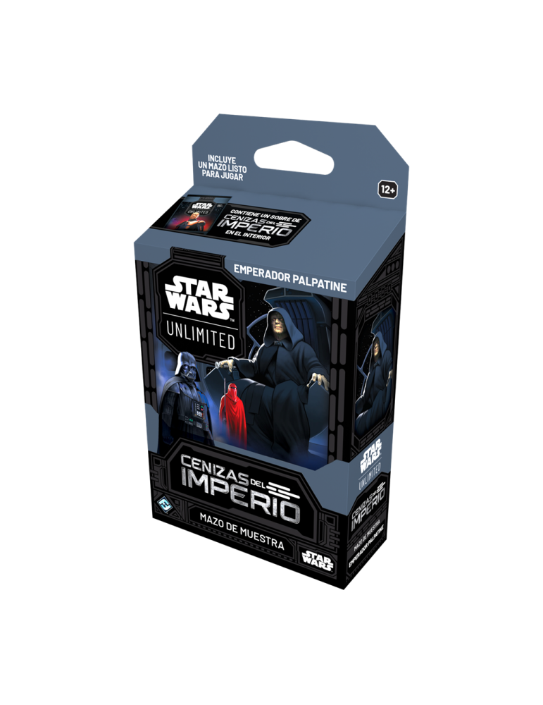 Star Wars Unlimited - Cenizas del Imperio Mazo de Muestra Emperador Palpatine