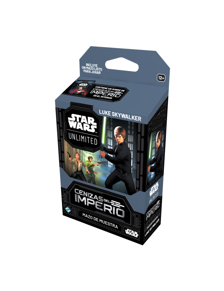 Star Wars Unlimited - Cenizas del Imperio Mazo de Muestra Luke Skywalker