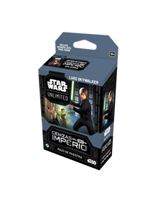Star Wars Unlimited - Cenizas del Imperio Mazo de Muestra Luke Skywalker