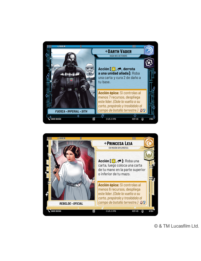 Star Wars Unlimited: Icons  — Caja de Inicio