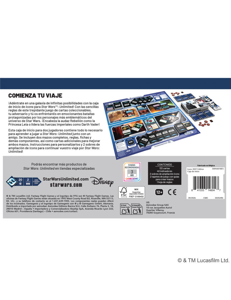 Star Wars Unlimited: Icons  — Caja de Inicio