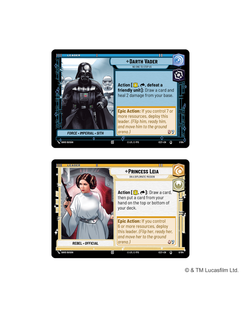 Star Wars Unlimited: Icons — Starter Box