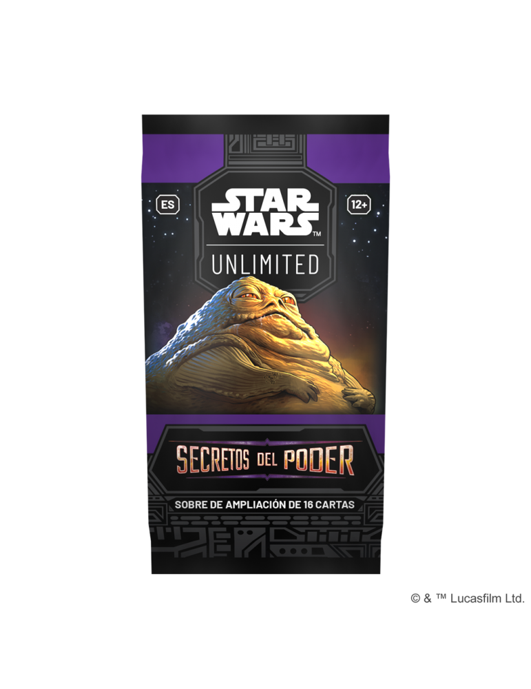 SWU: Secretos del Poder Star Wars Unlimited - Sobre de Cartas Español
