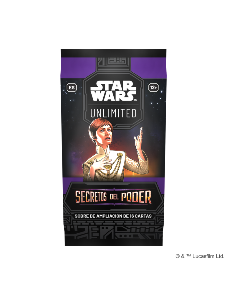 SWU: Secretos del Poder Star Wars Unlimited - Sobre de Cartas Español