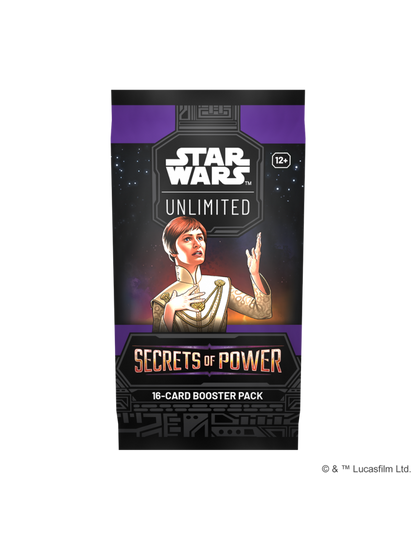 SWU: Secretos del Poder Star Wars Unlimited - Sobre de Cartas Inglés