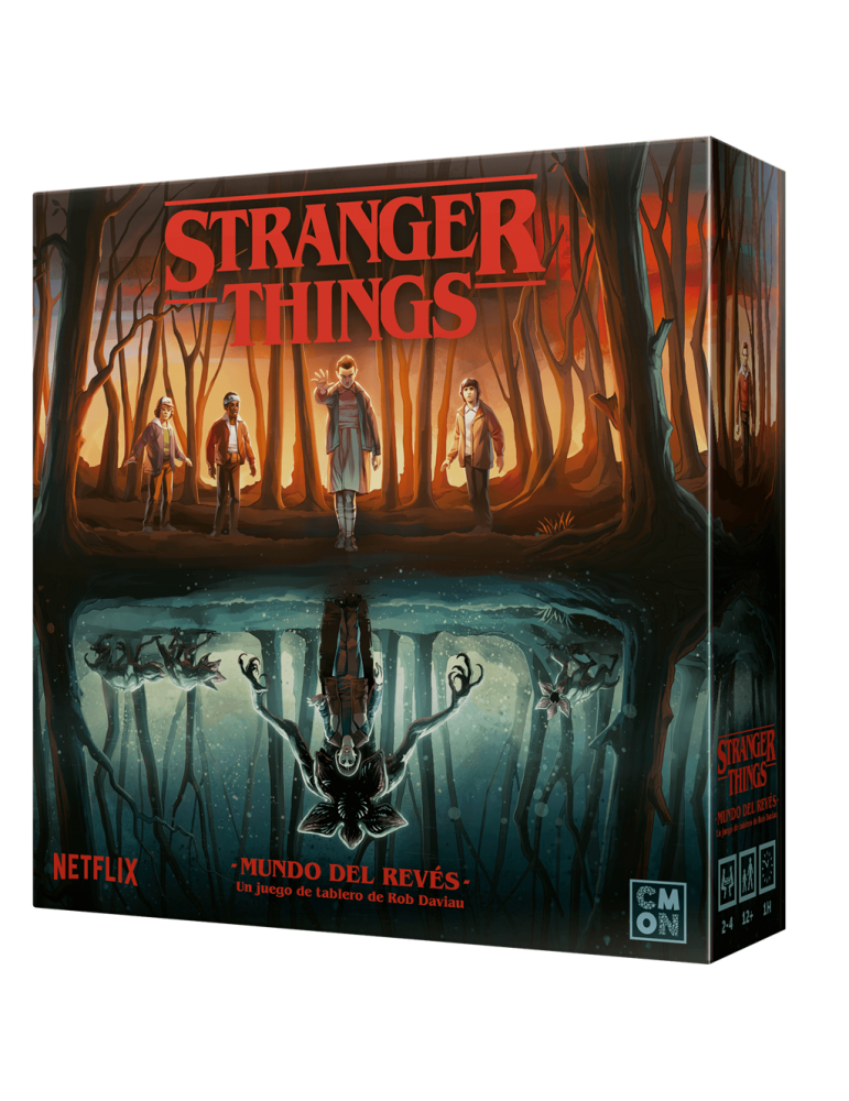 Stranger Things: Mundo del Revés - Juego de Mesa Cooperativo (Castellano)