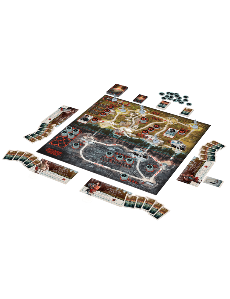 Stranger Things: Mundo del Revés - Juego de Mesa Cooperativo (Castellano)