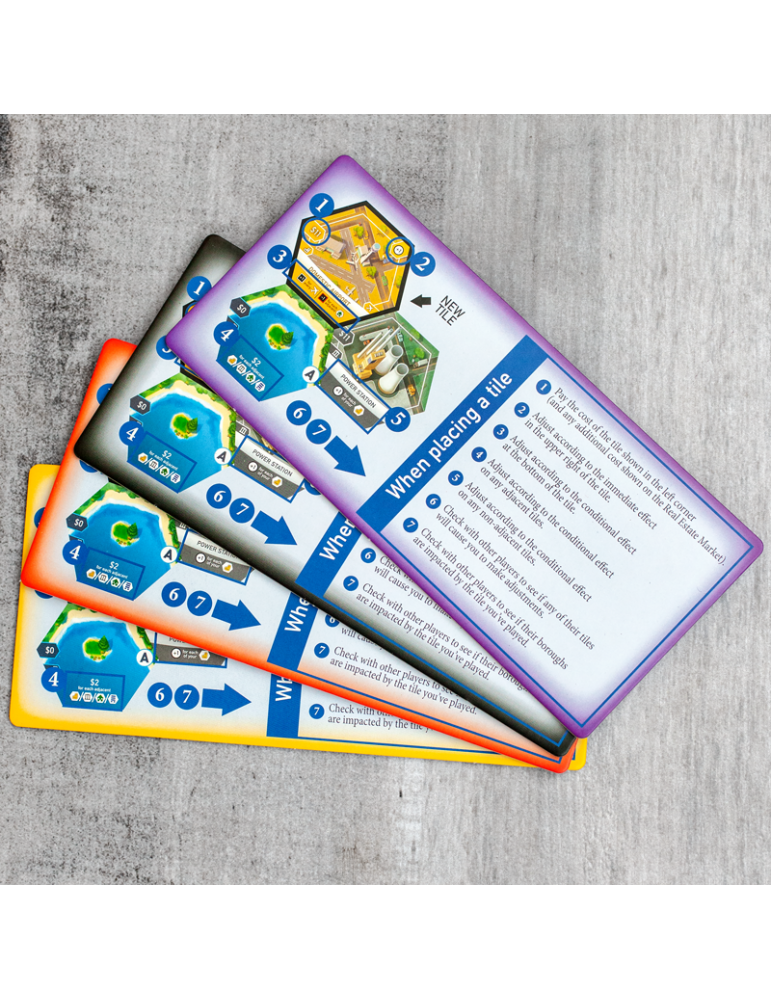 Suburbia Second Edition - Juego de Mesa de Construcción de Ciudades