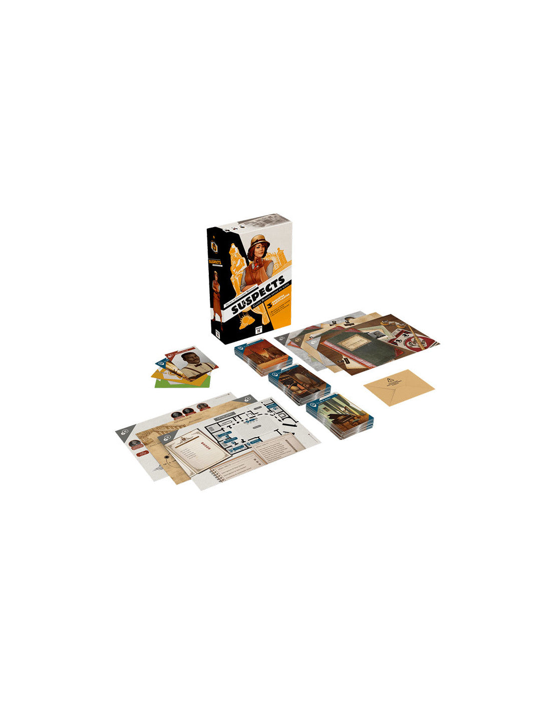 Suspects - Juego de Mesa de Investigación y Deducción