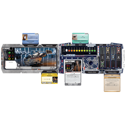 Star Wars: El Borde Exterior - Juego de Mesa Estratégico