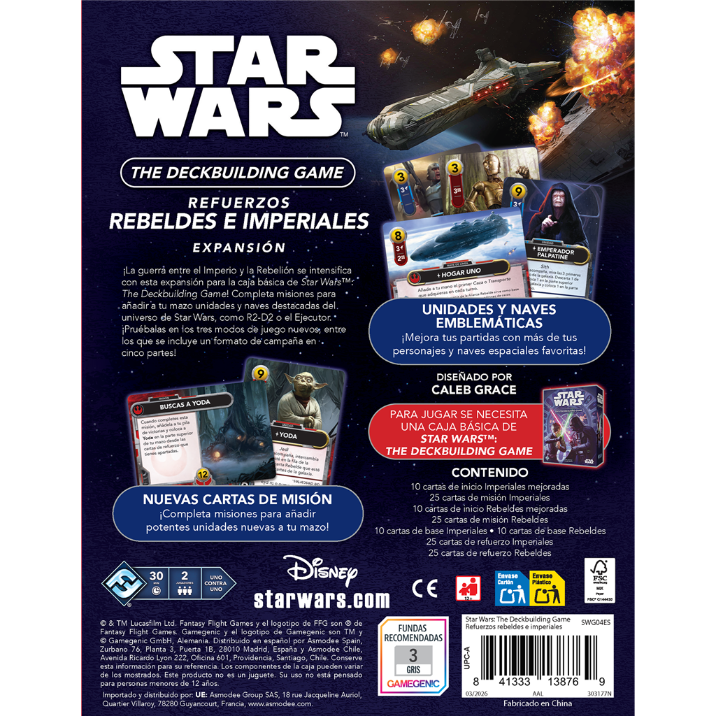 Star Wars: Deckbuilding Game Rebel & Empire
