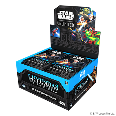 SWU: Leyendas de la Fuerza Expositor Sobres (24 Sobres) - Star Wars Unlimited