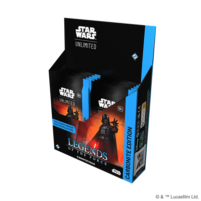 SWU: Legends of the Force Carbonite Boosters (12 sobres) - Star Wars Unlimited
