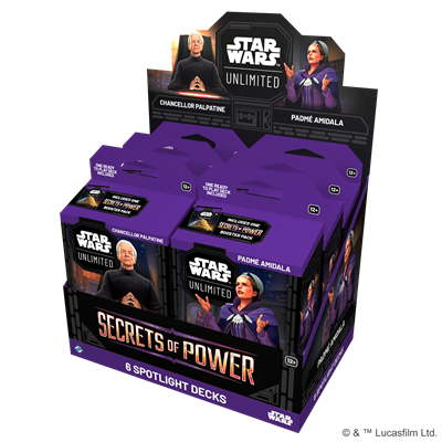 SWU: Secrets of Power Spotlight Decks - Star Wars Unlimited