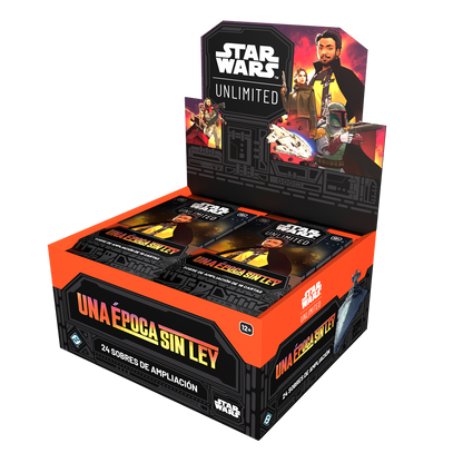 SWU Una época sin ley Display 24 Sobres (Castellano) - Star Wars Unlimited
