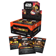 SWU Una época sin ley Display 24 Sobres (Castellano) - Star Wars Unlimited