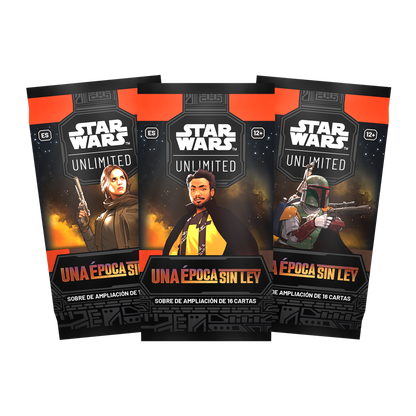 SWU Una época sin ley Display 24 Sobres (Castellano) - Star Wars Unlimited